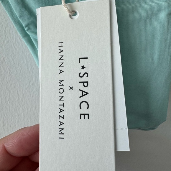 L*SPACE x Hanna Montazami Camacho Classic Bikini Bottom in Bright Teal Green - Picture 10 of 13